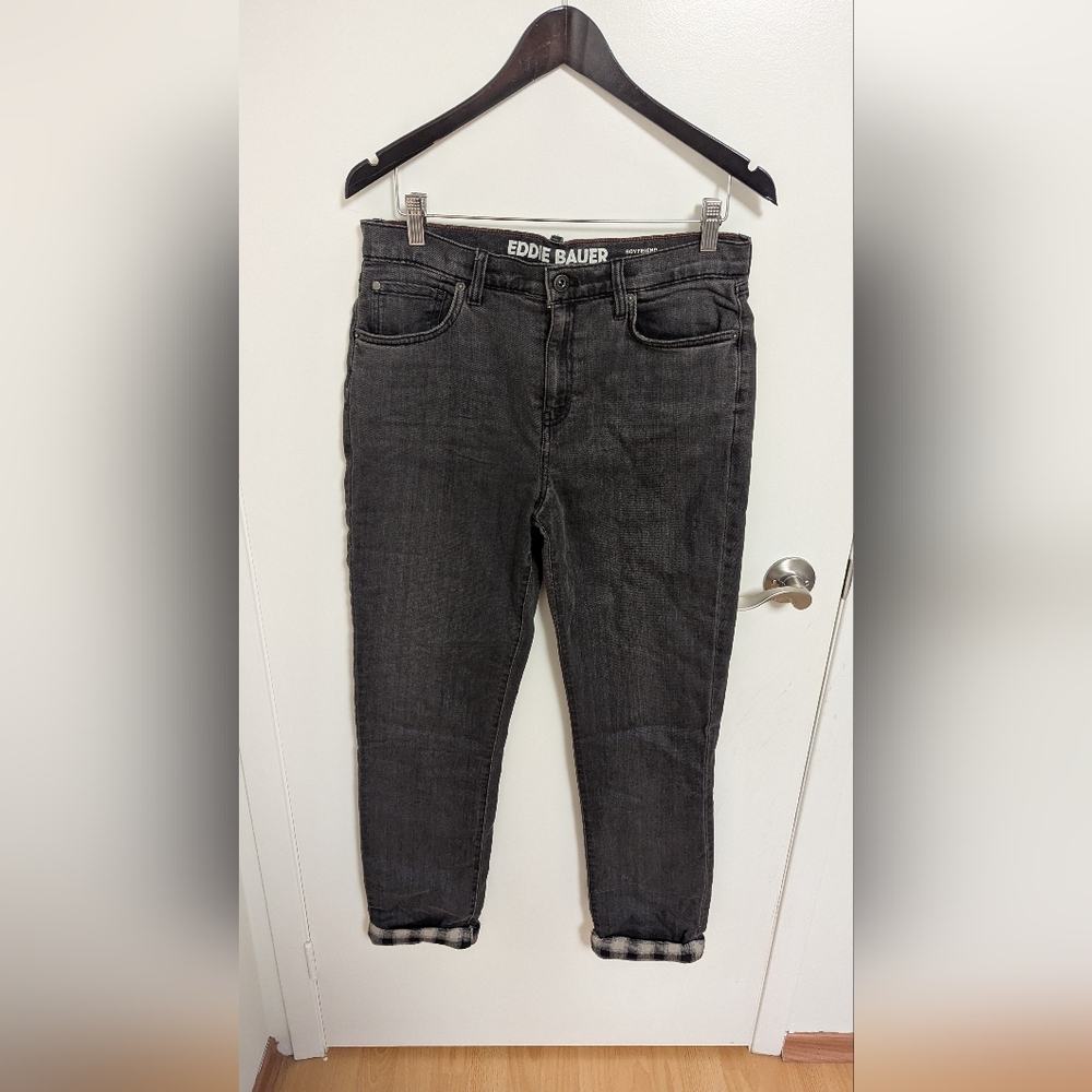 Brand New Eddie Bauer Boyfriend Midrise Slim Jeans Size 16